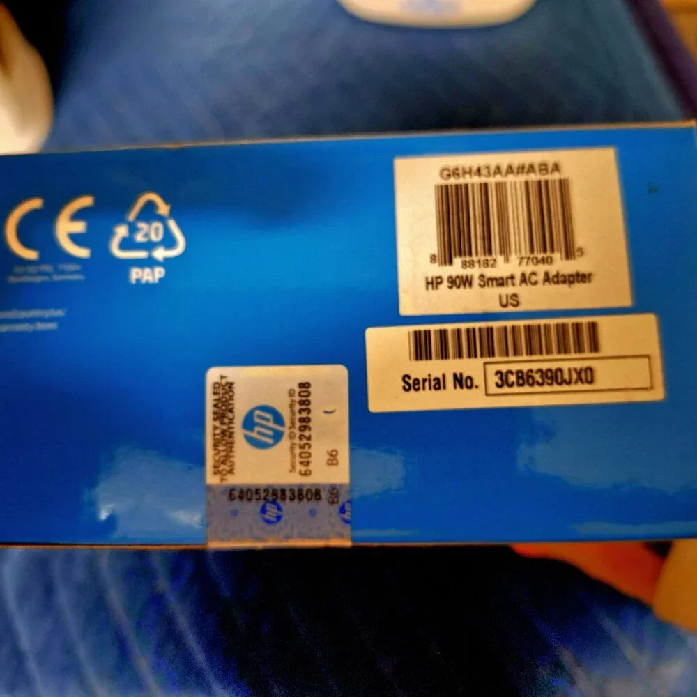 HP 90w Smart ac Adaptor